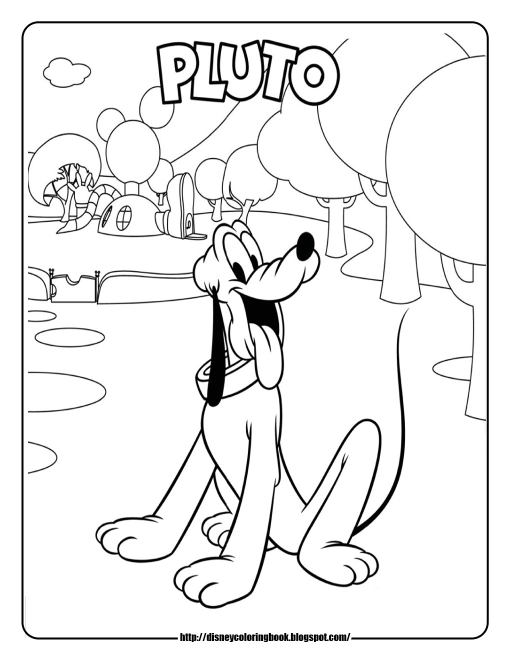 Mickey Mouse Clubhouse Printable Coloring Pages
 Disney Coloring Pages and Sheets for Kids Mickey Mouse