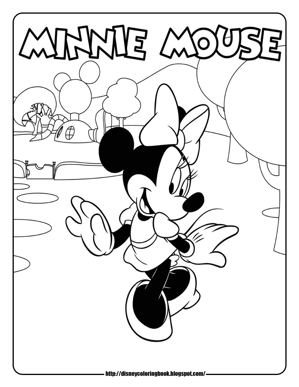 Mickey Mouse Clubhouse Printable Coloring Pages
 Disney Coloring Pages and Sheets for Kids Mickey Mouse