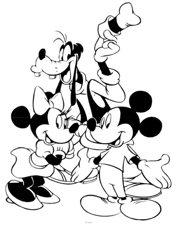 Mickey Mouse Clubhouse Printable Coloring Pages
 Coloring Page Mickey mouse coloring pages 8