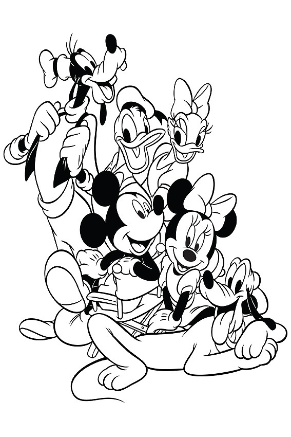 Mickey Mouse Clubhouse Printable Coloring Pages
 Mickey mouse clubhouse coloring pages