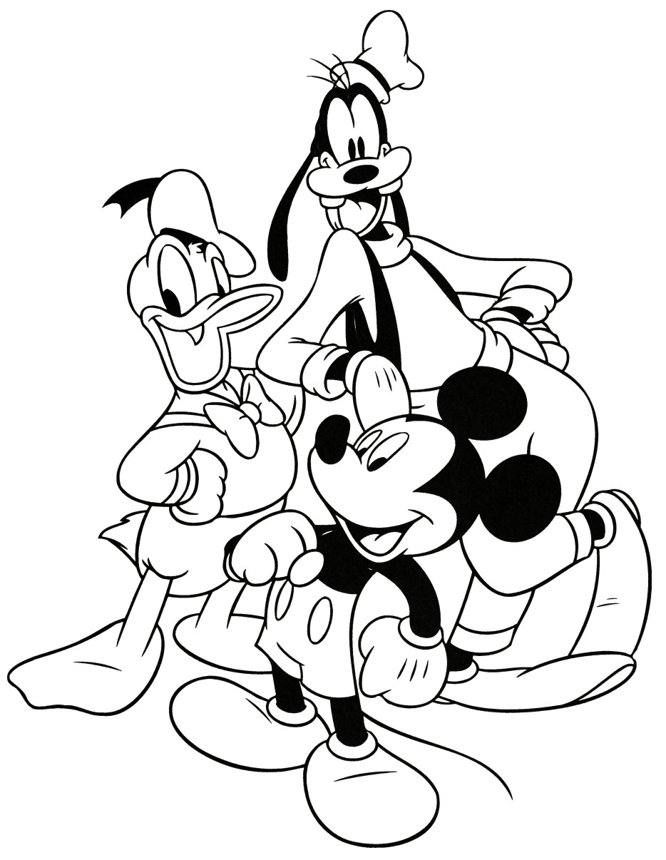 Mickey Mouse Clubhouse Printable Coloring Pages
 Mickey Mouse Coloring Pages