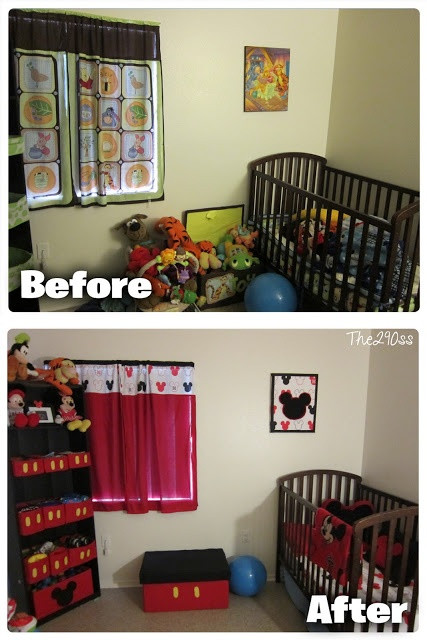 Mickey Mouse Room Decor For Baby
 Mickey Mouse Inspired Toddler Room Decoration