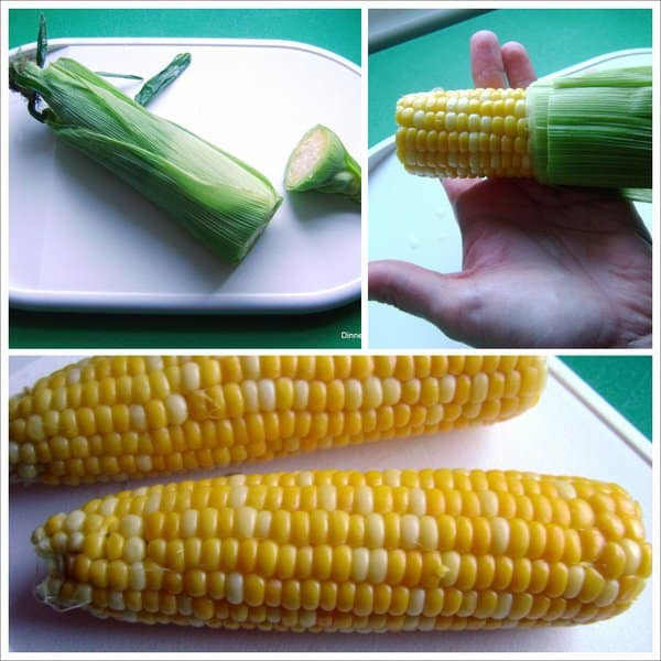 Microwave Corn On Cob In Husk
 Microwave Corn on the Cob in Husk No Messy Silk The