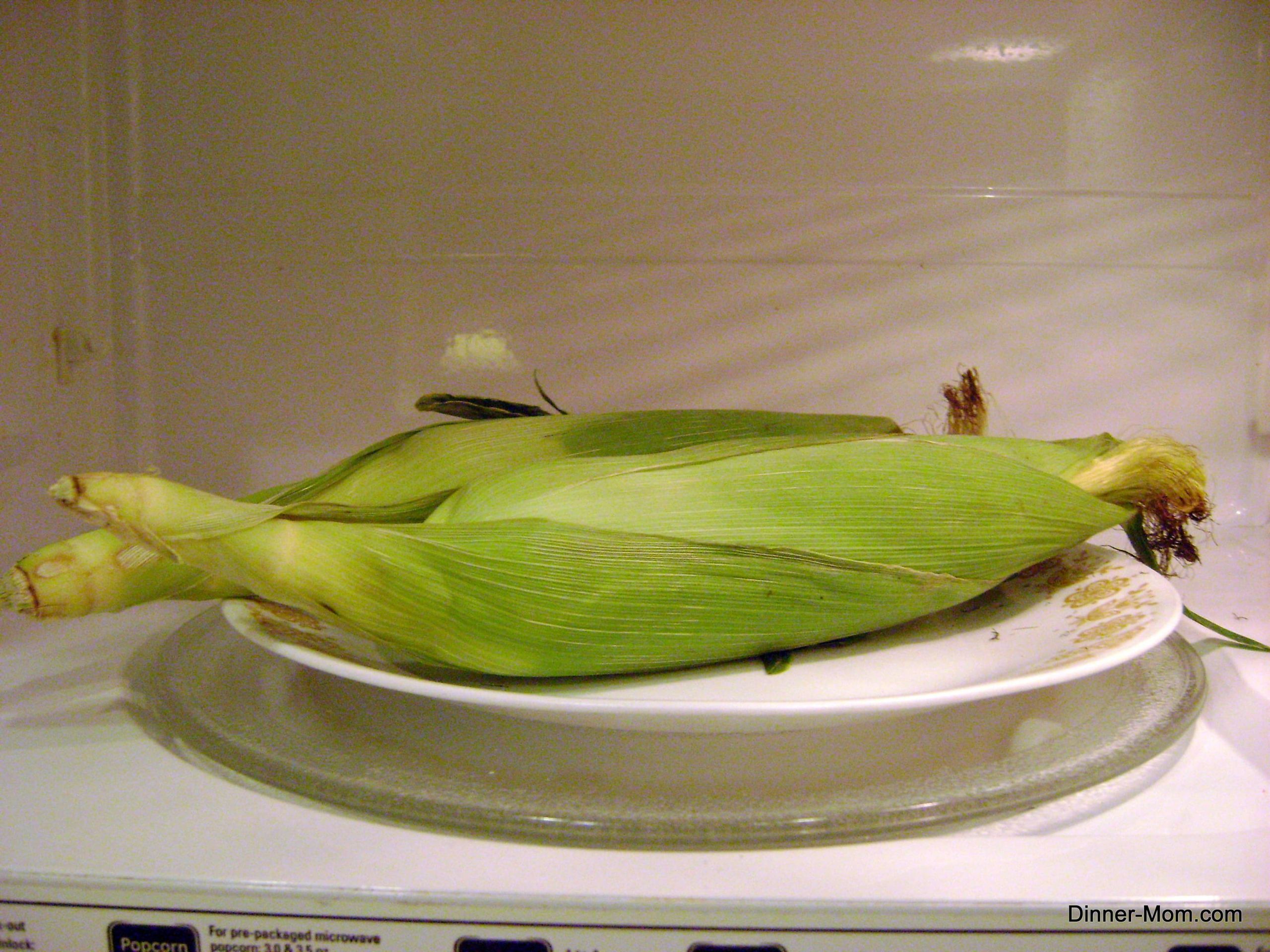 Microwave Corn On Cob In Husk
 Microwave Corn on the Cob in Husk and Slip Away Silk