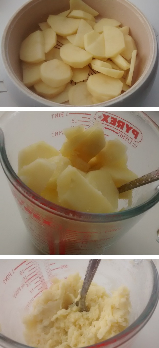 Microwave Mashed Potatoes
 Microwave Steamer Mashed Potatoes Food Cheats