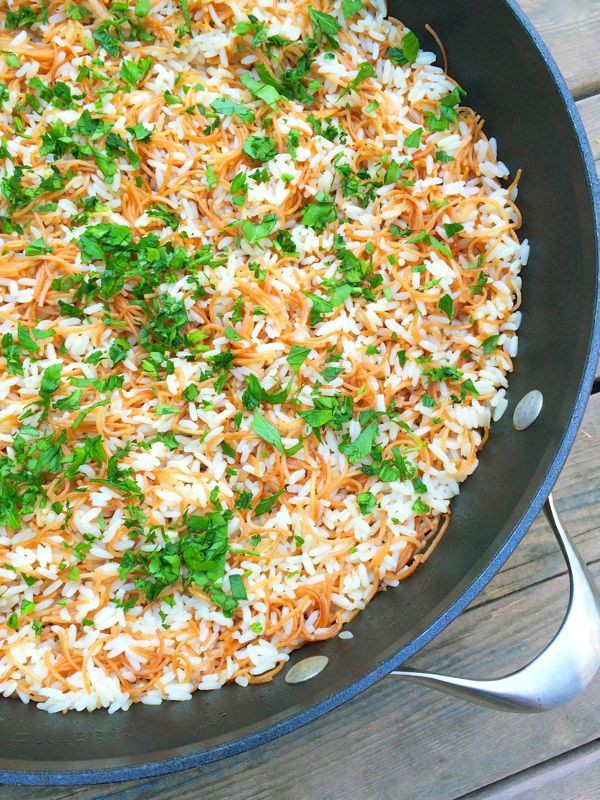 Middle Eastern Rice Pilaf Recipe
 Lebanese Rice Pilaf Love Middle Eastern cuisine and this