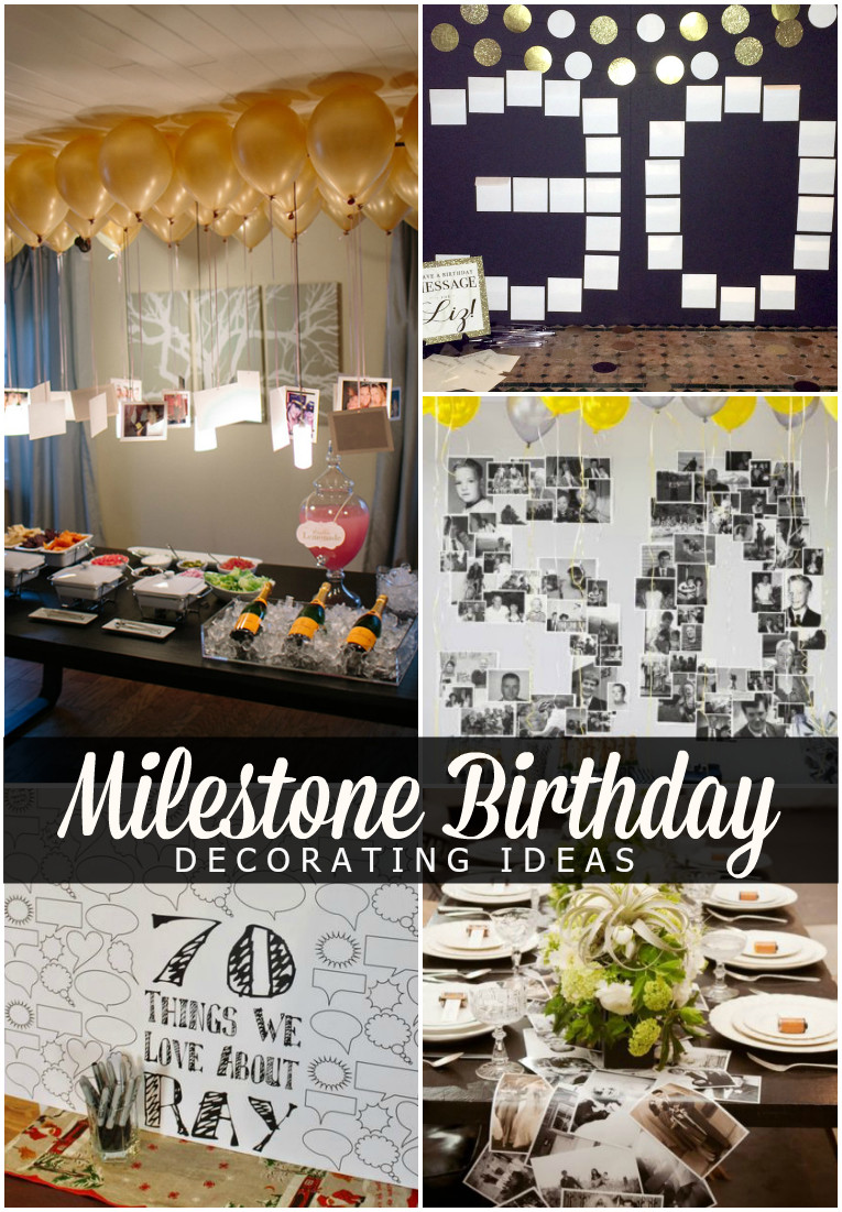 Milestone Birthday Gift Ideas
 Milestone Birthday Ideas