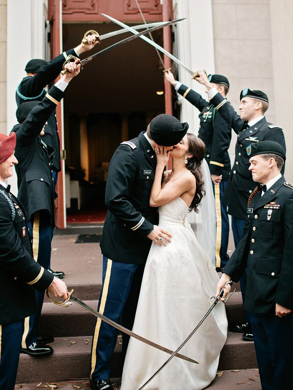 Military Wedding Vows
 Best of 2013 Ceremonies
