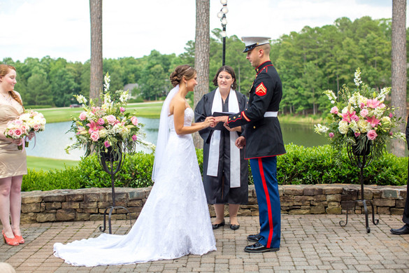 Military Wedding Vows
 Elegant Outdoor Military WeddingTruly Engaging Wedding Blog