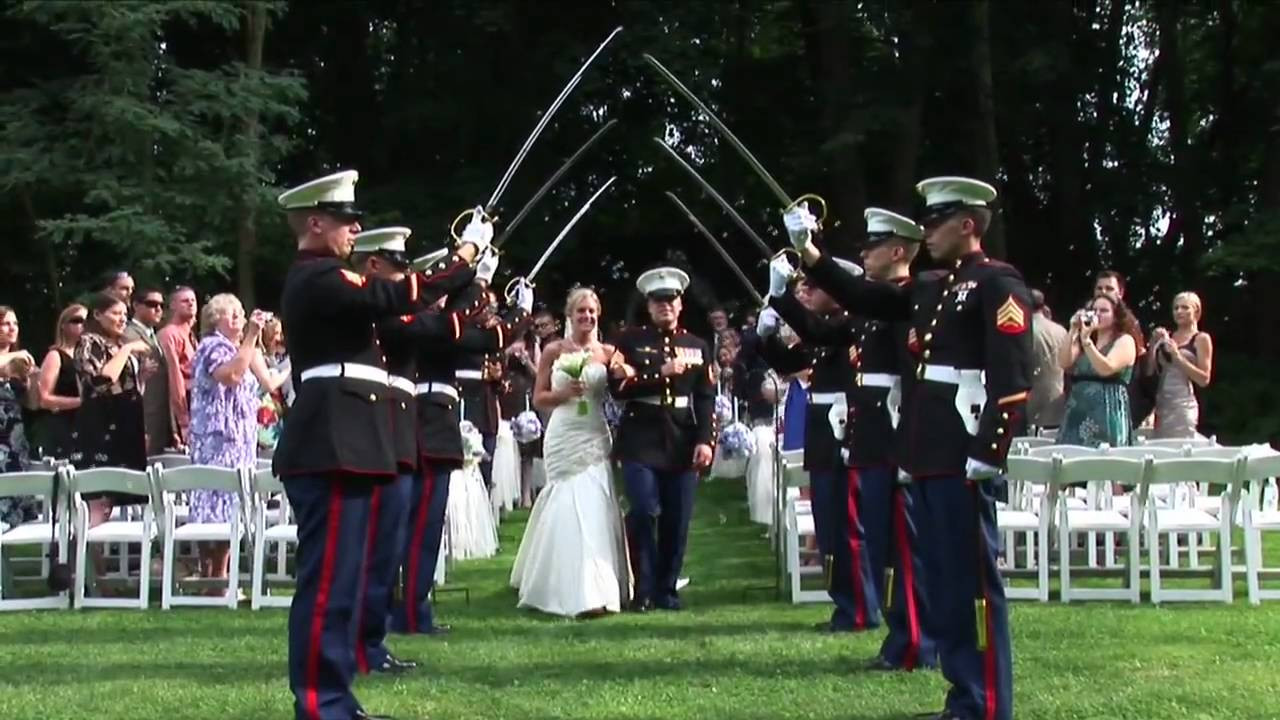 Military Wedding Vows
 The Arch of Swords USMC Wedding Ceremony
