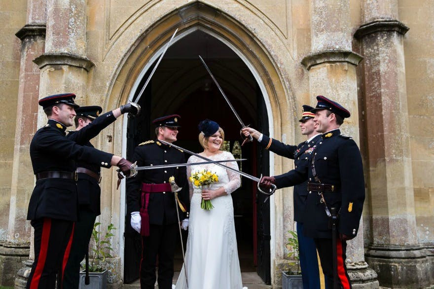 Military Wedding Vows
 How to Plan a Military Wedding Ceremony Confetti