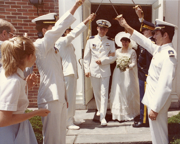 Military Wedding Vows
 A slightly military wedding ceremony Em for Marvelous
