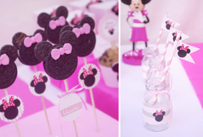 Minnie Mouse 2Nd Birthday Party Ideas
 Kara s Party Ideas Disney Minnie Mouse Girl Pink 2nd