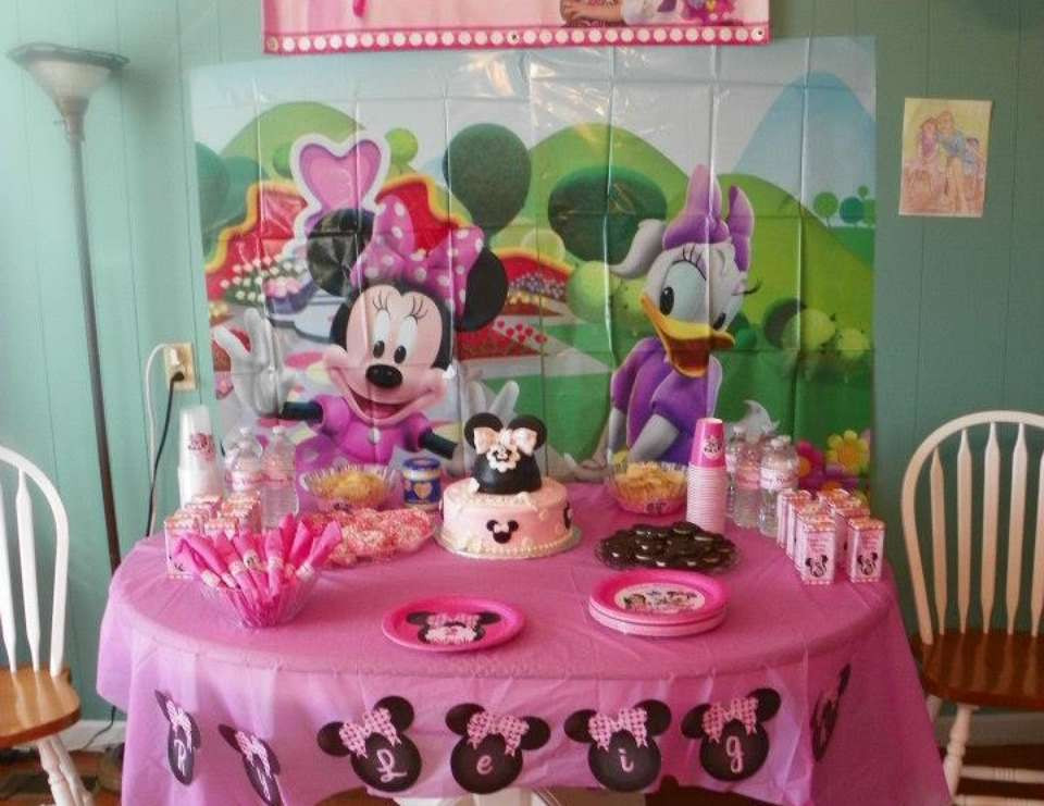 Minnie Mouse 2Nd Birthday Party Ideas
 Minnie Mouse Birthday "Minnie Mouse 2nd Birthday Party