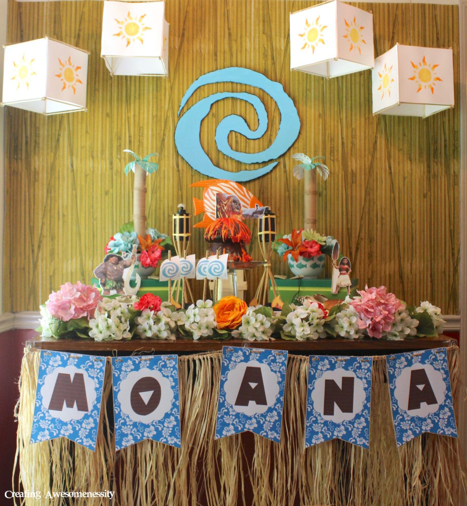 Moana DIY Decorations
 This Easy DIY Moana Party is Sure to Make Waves