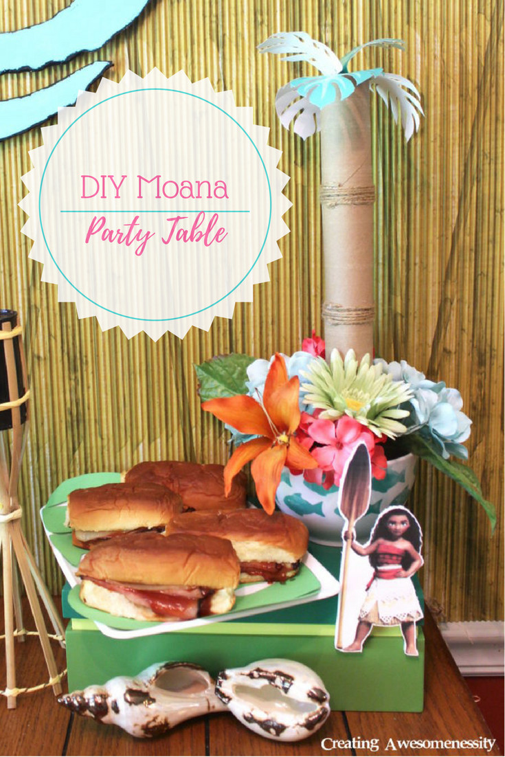 Moana DIY Decorations
 This Easy DIY Moana Party is Sure to Make Waves