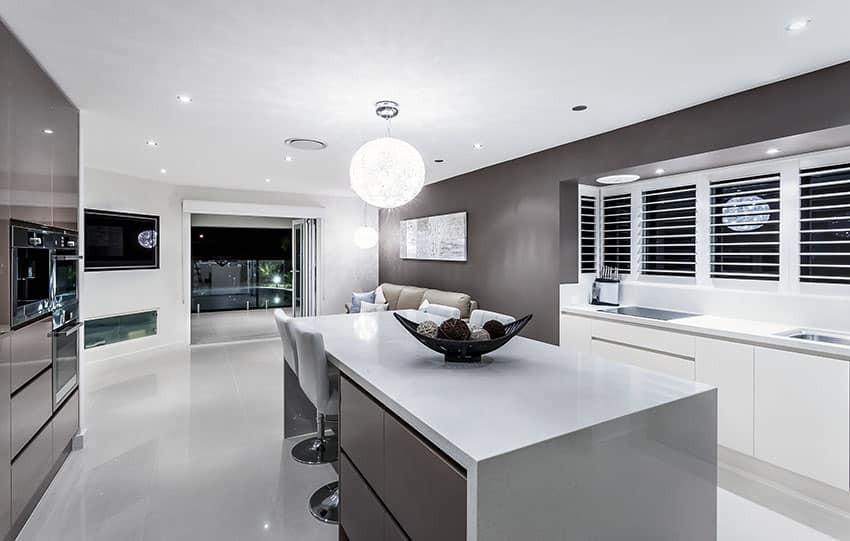Modern Grey Kitchen Cabinets
 30 Gray and White Kitchen Ideas Designing Idea
