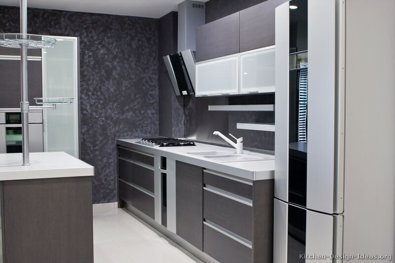 Modern Grey Kitchen Cabinets
 of Kitchens Modern Gray Kitchen Cabinets