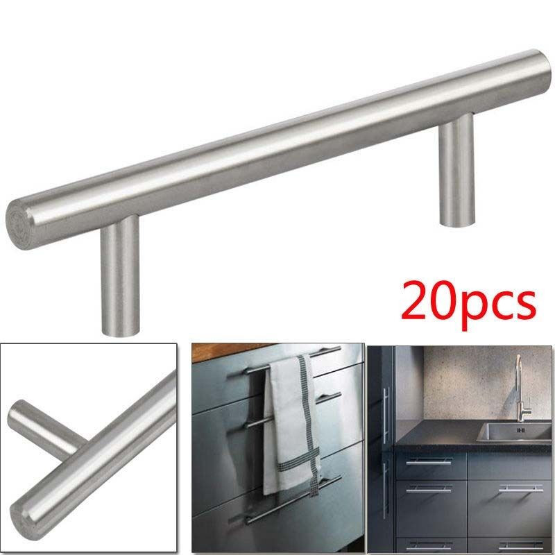 Modern Kitchen Pulls
 Stainless Steel T bar Modern Kitchen Cabinet Door Handles