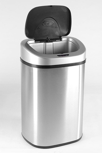Modern Kitchen Trash Can
 21 1 Gallon Stainless Steel Motion Sensor Trash Can