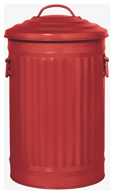Modern Kitchen Trash Can
 Alto Red 32L Bin Modern Trash Cans by Habitat