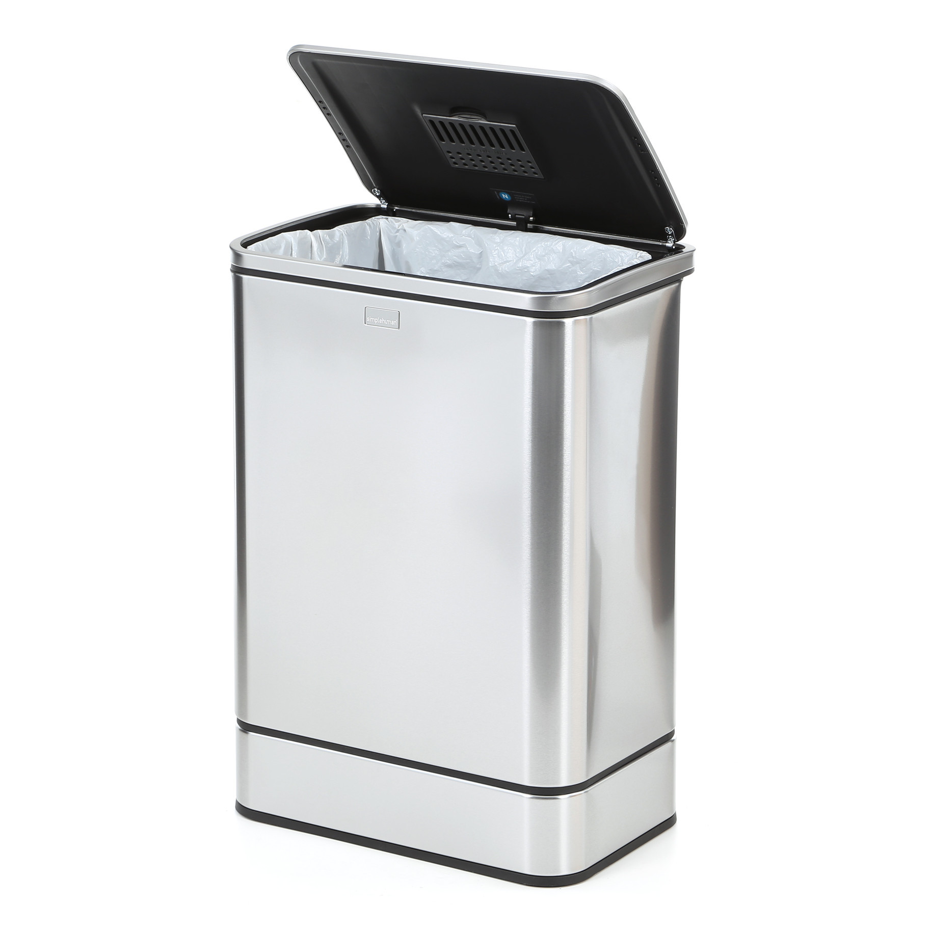 Modern Kitchen Trash Can
 Kitchen Stainless Steel Simplehuman Trash Cans For Your