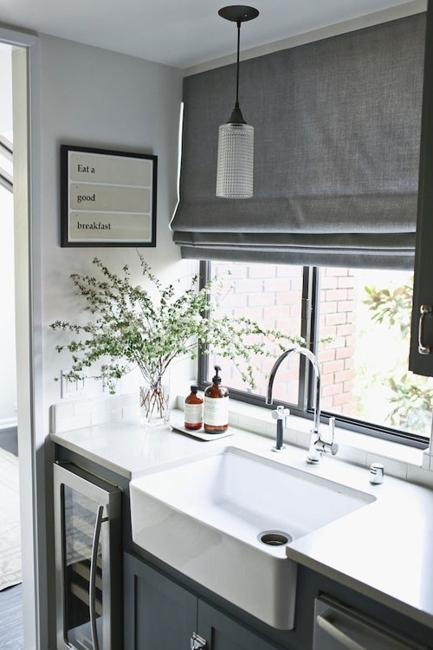 Modern Kitchen Window Treatments
 20 Beautiful Window Treatment Ideas for Kitchen and