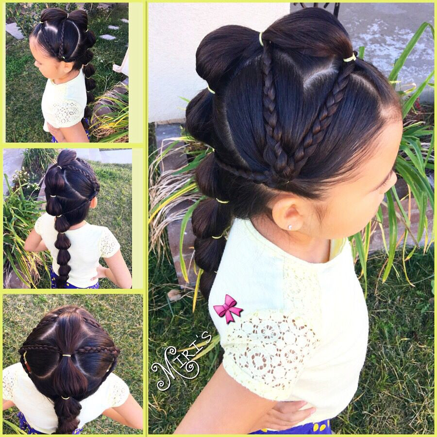 Mohawk Hairstyles For Little Girl
 Mohawk hair style with hearts for little girls
