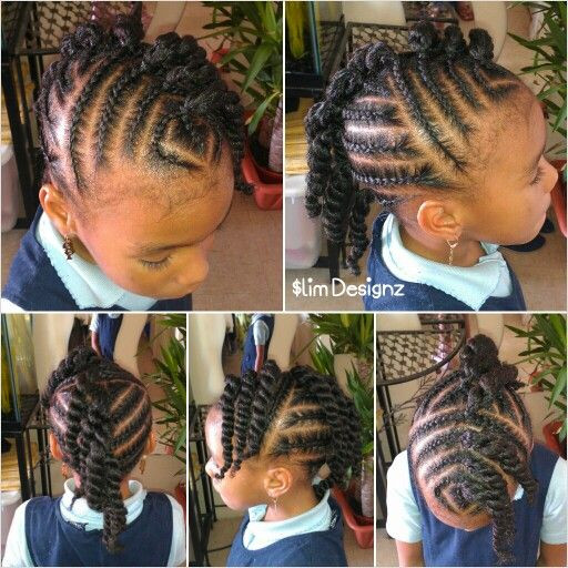 Mohawk Hairstyles For Little Girl
 Children s Twisted Mohawk Cute hairstyle for a little