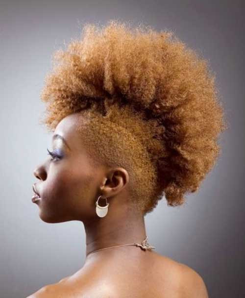 Mohawk Natural Hairstyles
 Mohawk Short Hairstyles for Black Women