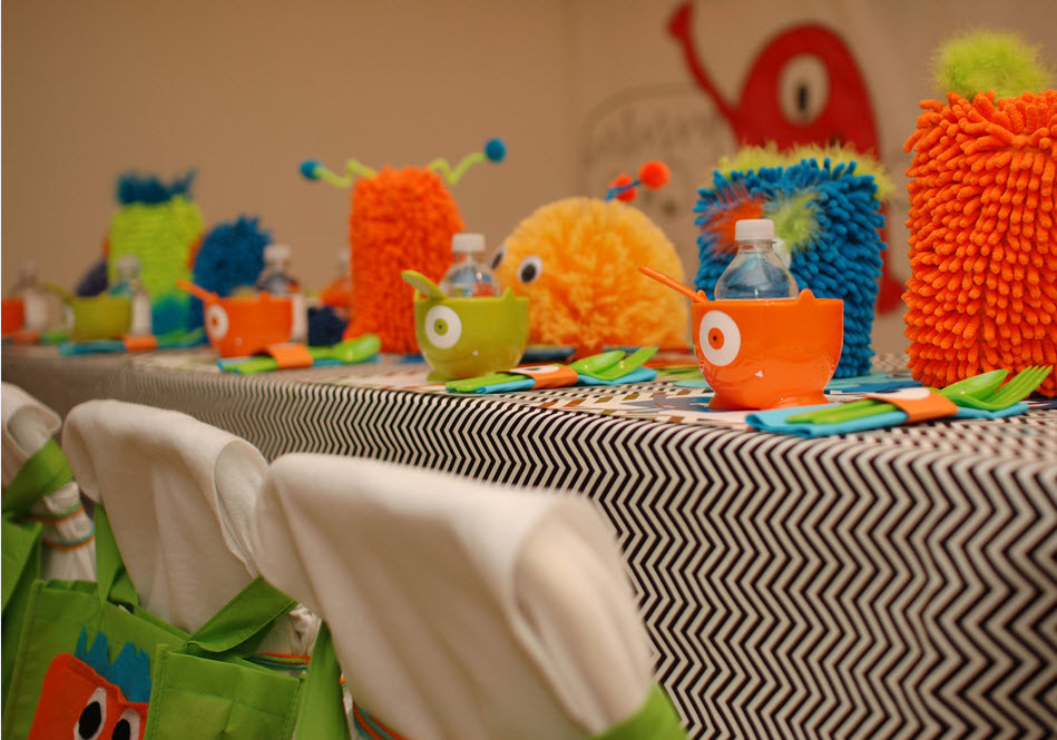 Monster Birthday Decorations
 Little Monster Birthday Party Guest Feature