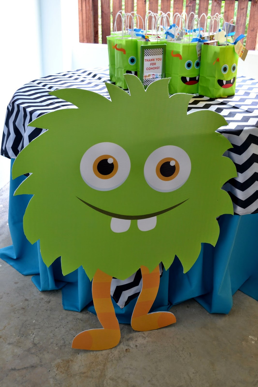Monster Birthday Decorations
 Partylicious Events PR Little Monster Birthday Bash