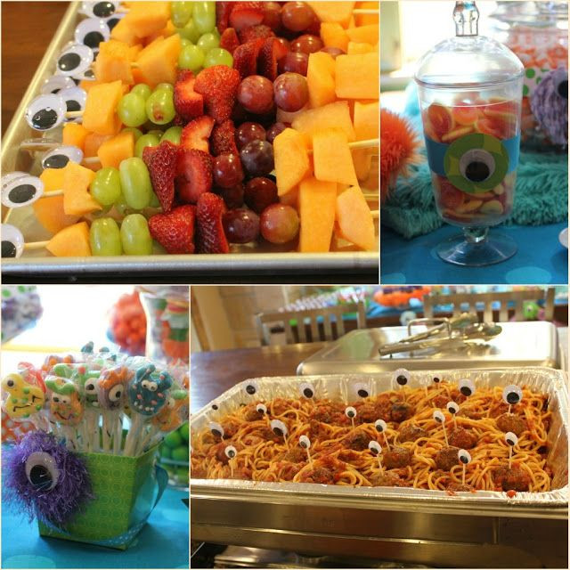 Monster Party Food Ideas
 Little Monster Party Food Ideas