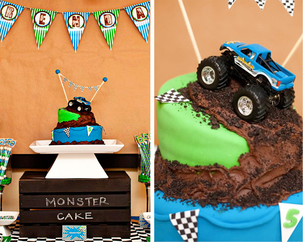 Monster Truck Birthday Decorations
 Amanda s Parties To Go Monster Truck Party