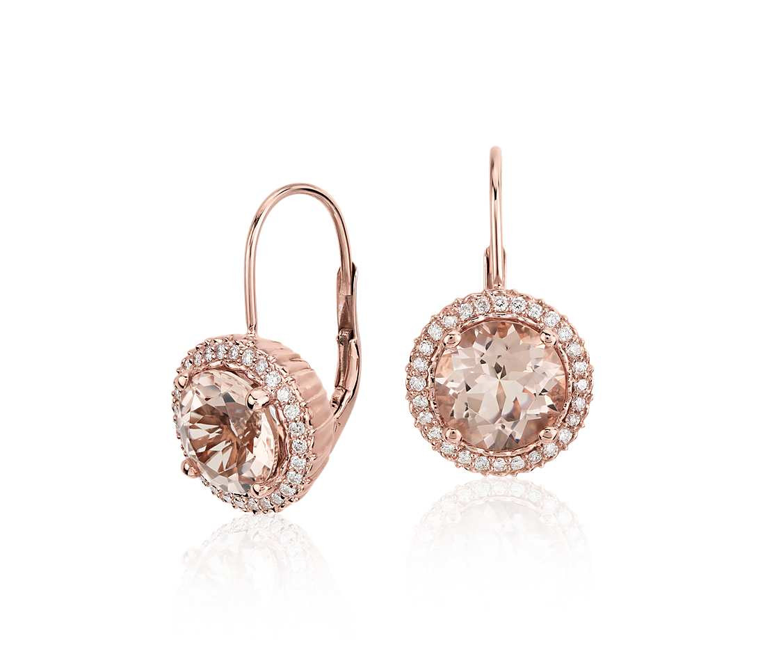 The Best Morganite Drop Earrings - Home, Family, Style and Art Ideas