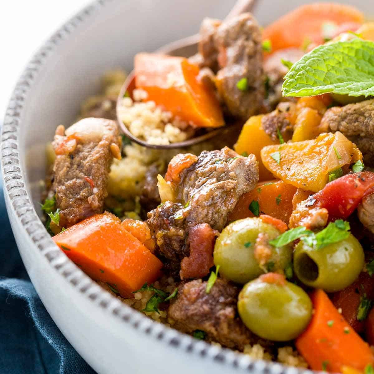 Moroccan Lamb Stew Recipe
 Moroccan Lamb Stew Recipe with Couscous