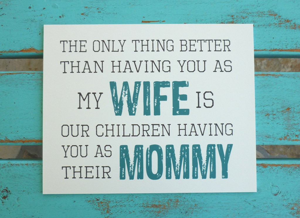 Mother And Wife Quotes
 Mother s Day ts for Wife Mommy Mother of our