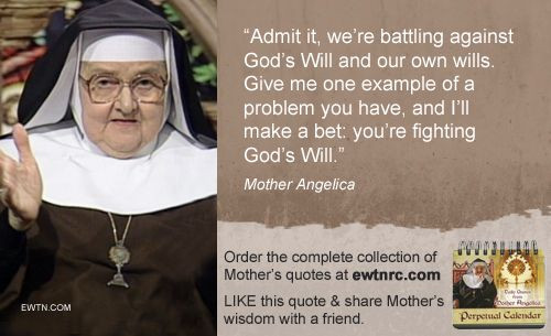 mother angelica pro birth quote
