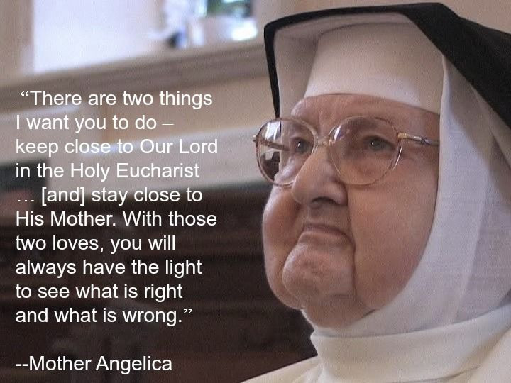 mother angelica badass quotes
