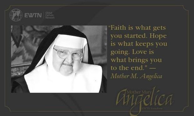 Mother Angelica Quote
 Mother Angelica quotes TV nun shared wit wisdom