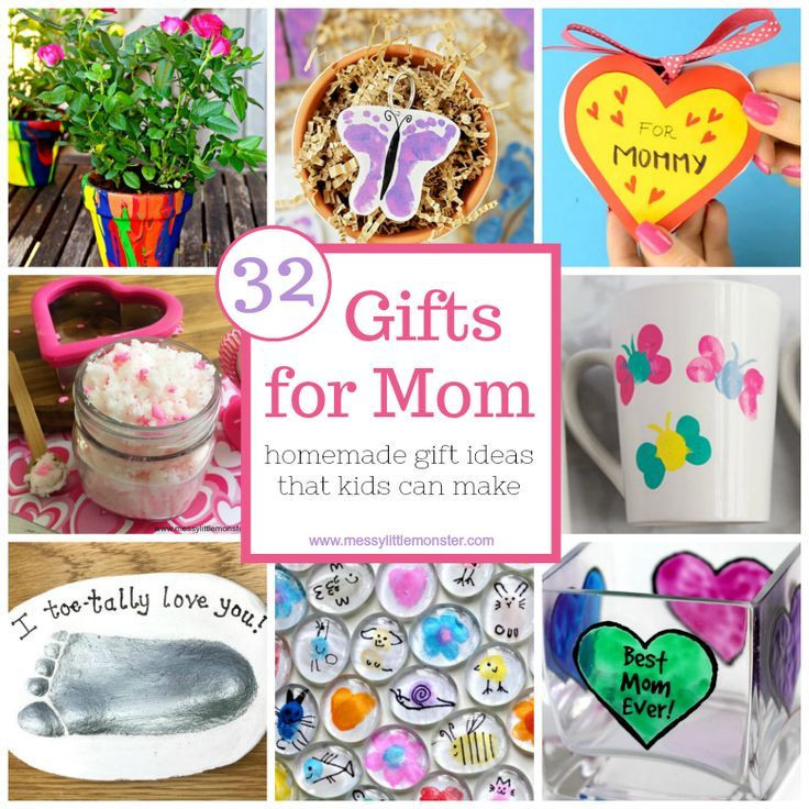 Mother Birthday Gift Ideas
 Gifts for Mom from Kids – homemade t ideas that kids