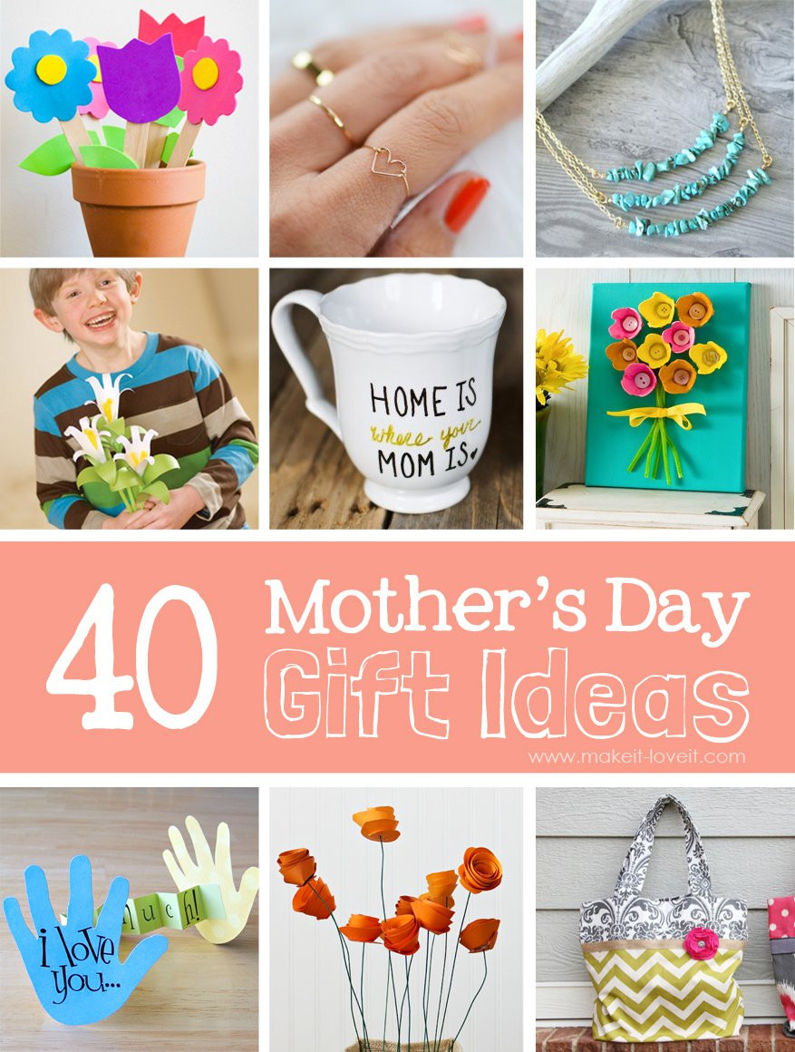 Mother Day Gift Ideas For New Moms
 55 Mother s Day DIY Gift Ideas