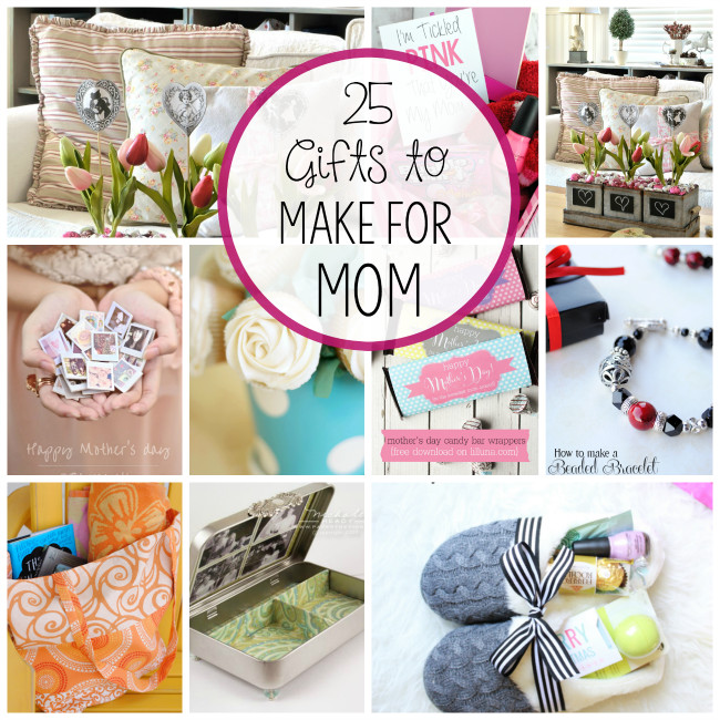 Mother Day Gift Ideas For New Moms
 Homemade Mother s Day Gifts Crazy Little Projects