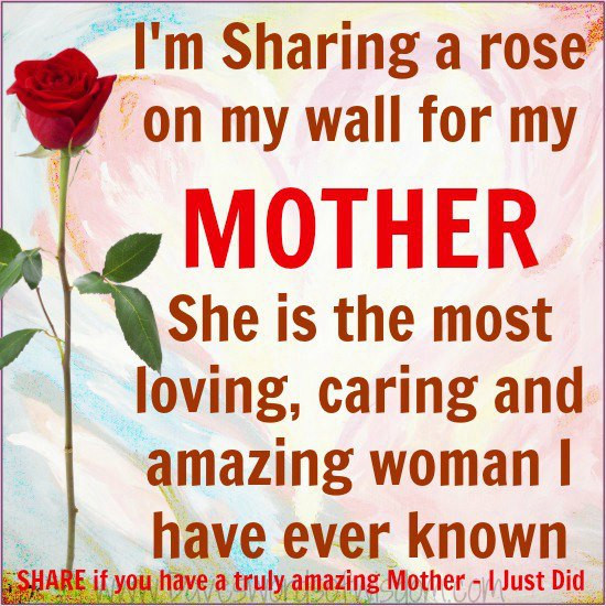 Mother Inspirational Quote
 life inspiration quotes Loving Mother s Day Inspirational