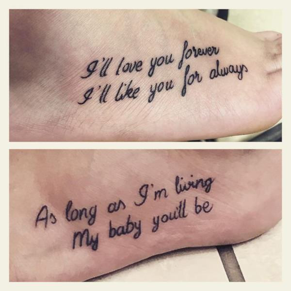 Mother Son Tattoos Quotes
 155 Loveliest Mother Daughter Tattoos This Year Rawiya