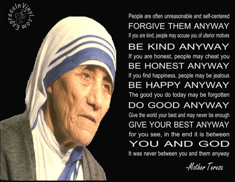 Mother Teresa Inspirational Quotes
 Mother Teresa Quotes QuotesGram