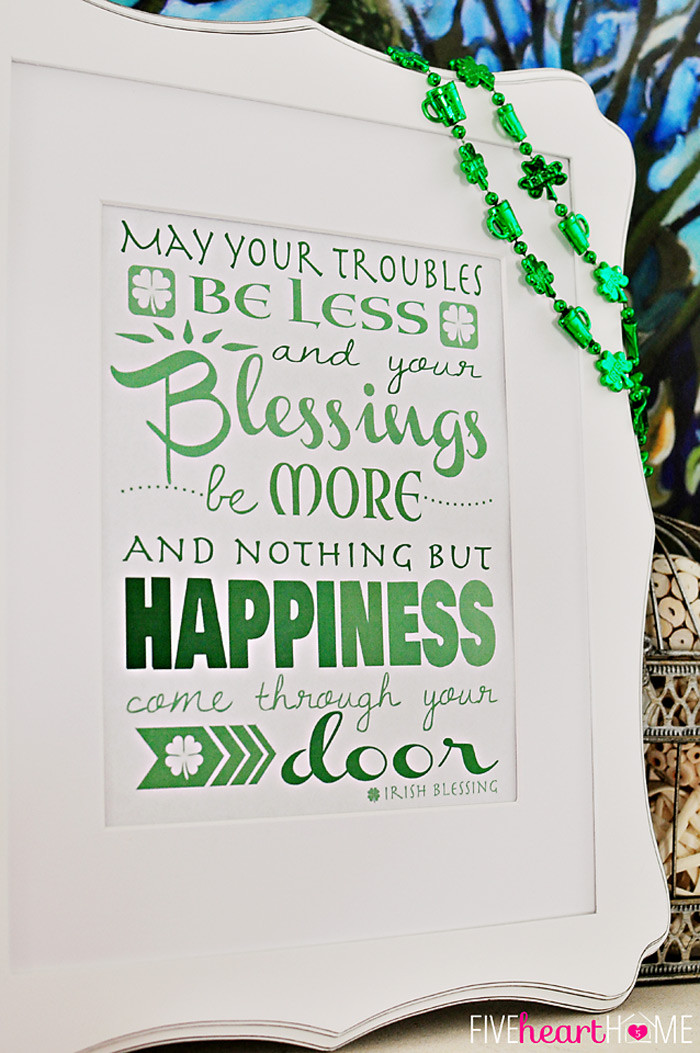 Mother'S Day Blessing Quotes
 St Patricks Day Family Quotes QuotesGram