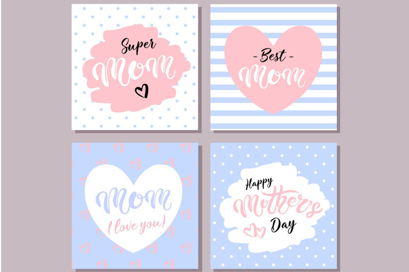 Mother'S Day Dinner Specials
 Happy Mother s Day Cards Blue By DarinaDreamers Store