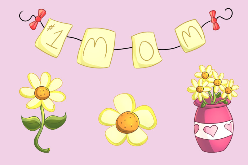 Mother'S Day Dinner Specials
 Mothers Day Clip Art Collection By Keepin It Kawaii