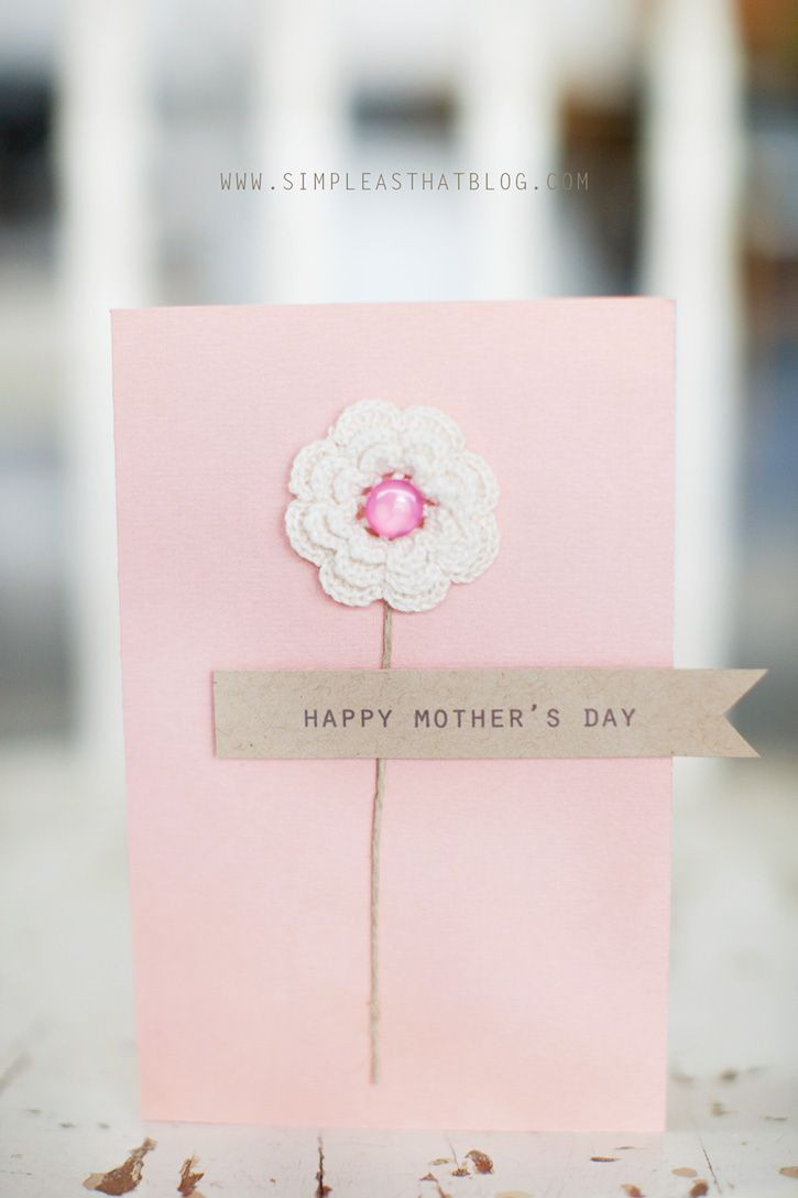 Mother'S Day Gift Card Ideas
 Simple Mother s Day Card Ideas